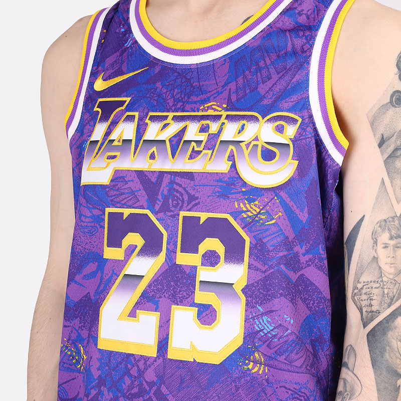 мужская фиолетовая майка Nike NBA Jersey Select Series LeBron James DA6951-504 - цена, описание, фото 2
